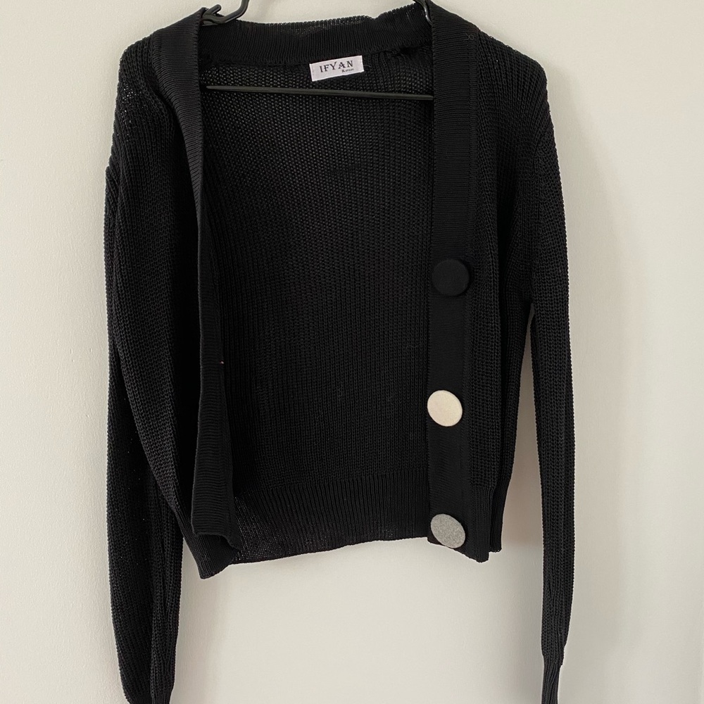 Open cardigan wrap
